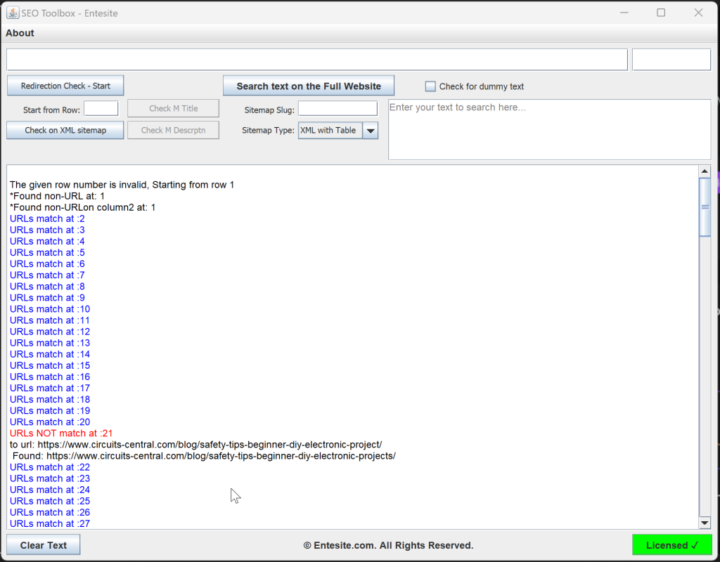 WP Toolbox window.